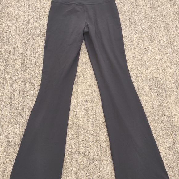 Athleta Transcend Slim Pant Nylon Stretch Black Womens Medium M Workout Yoga - Picture 2 of 11